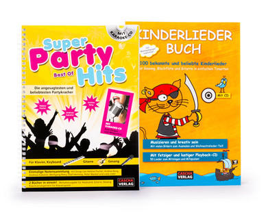 Notenbuch mit Karaoke-CD