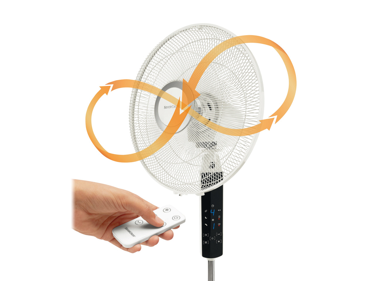 Silvercrest 16" Pedestal Fan1