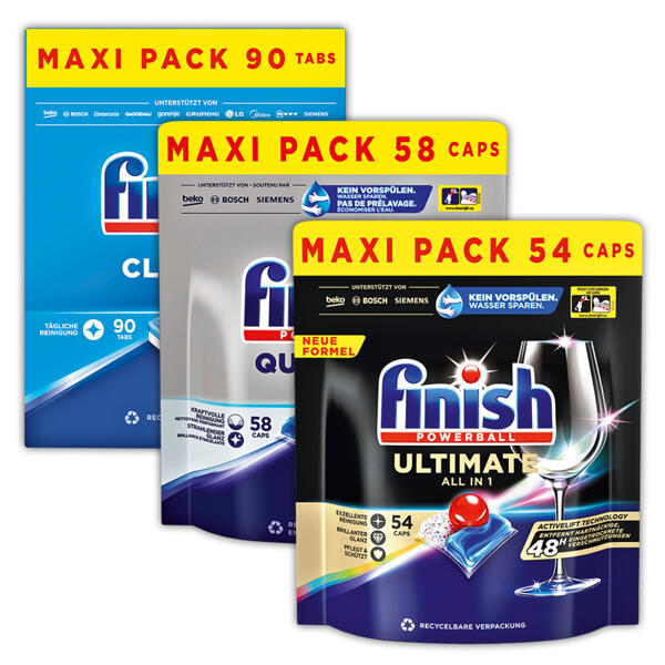 Spülmaschinen Tabs