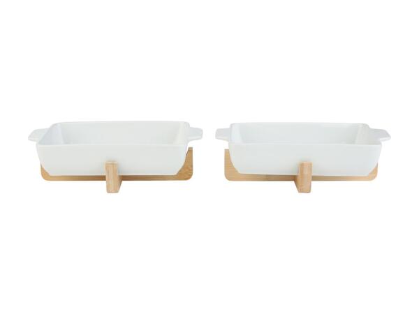 LIVARNO HOME(R) Ovnfast fad med bambusstativ