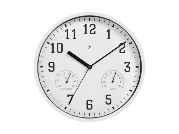 AURIOL(R) Vægur med termo- og hygrometer