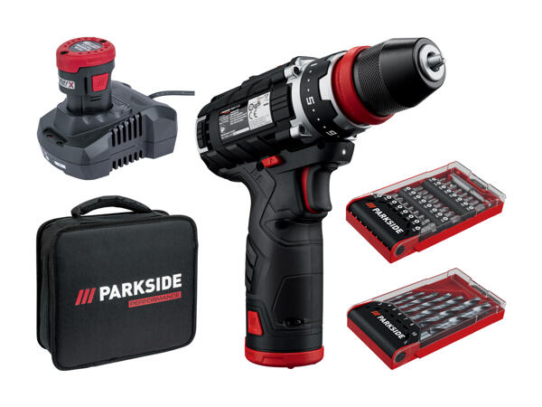 Perceuse-visseuse sans fil 12 V (uniquement en Suisse alémanique)