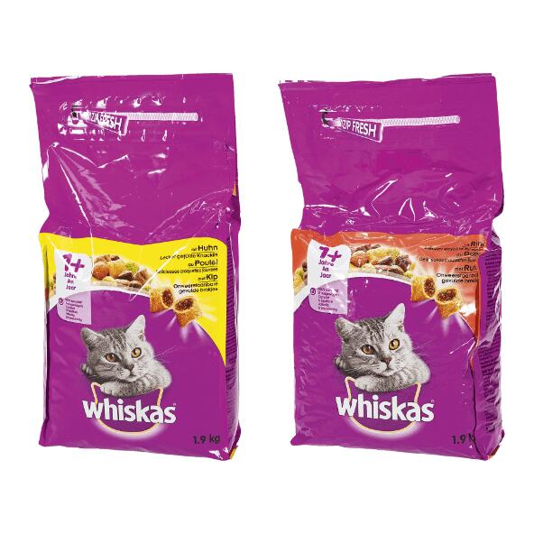 WHISKAS(R) 				Croquettes pour chats