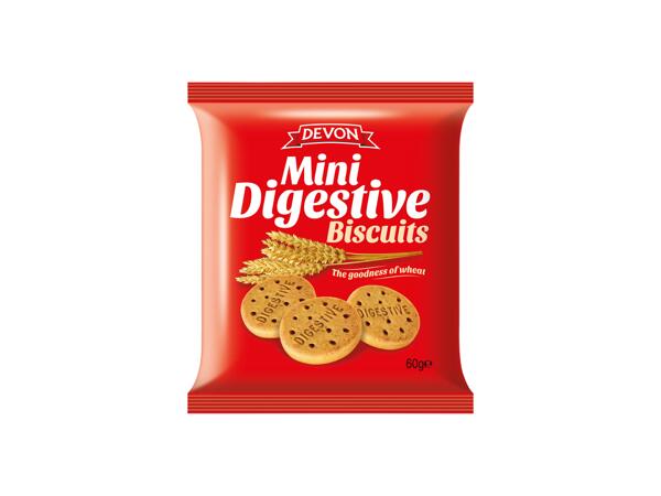 Mini digestive biscuits