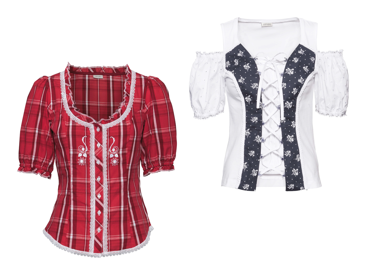 Camicetta per costume folcloristico (solo in Ticino e nella Svizzera tedesca)1