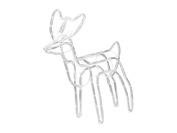 Livarno Home 3D Reindeer Rope Light Figure