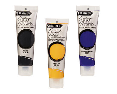 Acrylic Artist Paint Tubes 100ml