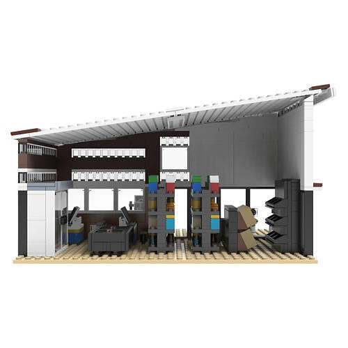 Large ALDI Bricks US Store, 552 pcs