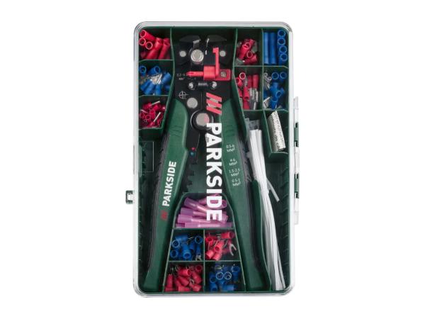 Parkside Automatic Wire Stripper & Crimping Pliers Set - 231 Pieces