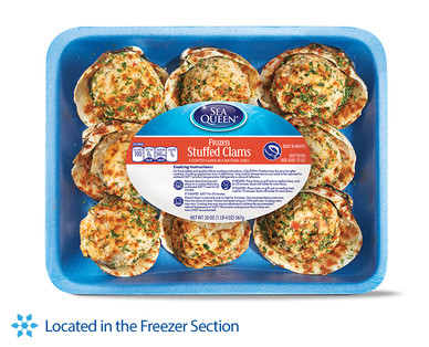 Sea Queen Stuffed Clams