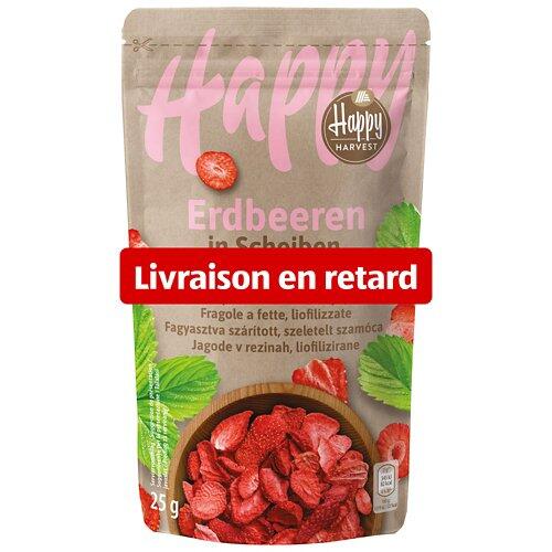 HAPPY HARVEST Fruits séchés, fraise