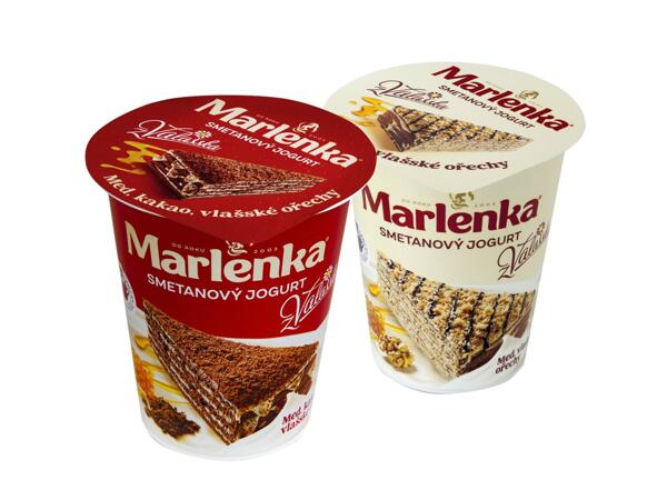 Smetanový jogurt marlenka