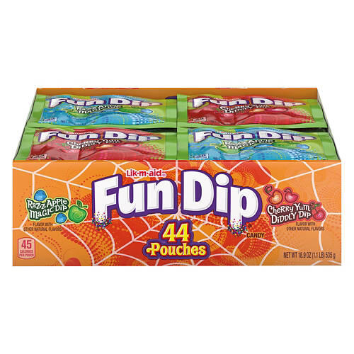 Fun Dip Mixed Flavored Candies, 44 count