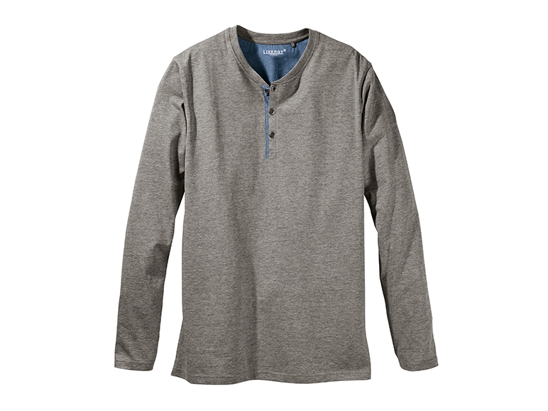 T-shirt met lange mouwen voor heren