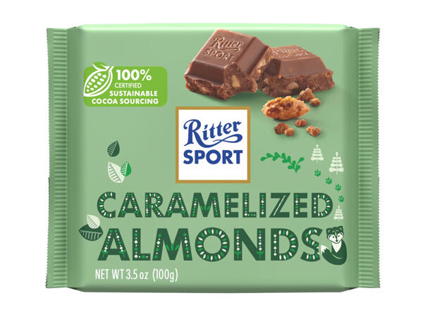 Ritter Sport Winter Edition Caramelized Almonds