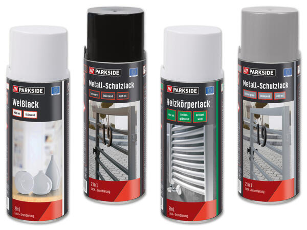 Lack-Sortiment, ca. 400 ml