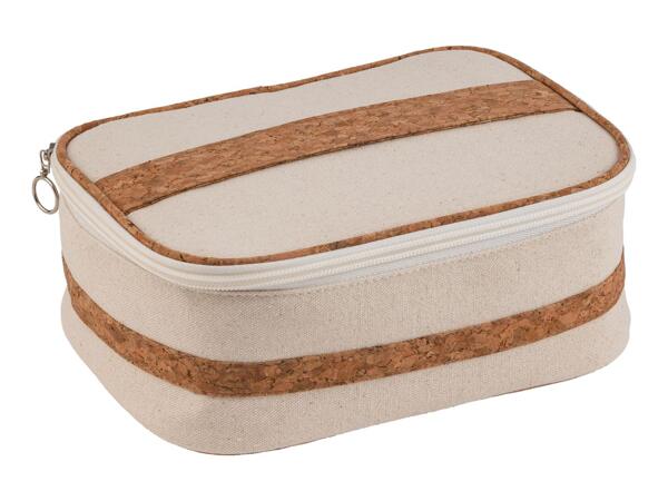 Cork Cosmetic Brush Organiser, Toiletry Bag or Cosmetic Bag
