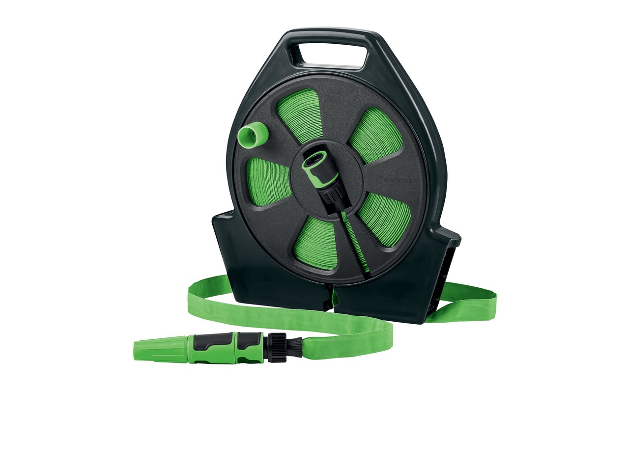 Flat Hose Set With Storage Reel, 20m