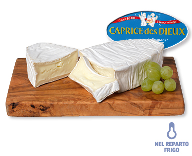 Formaggio francese cremoso a pasta molle CAPRICE DES DIEUX