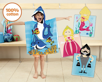 Hooded Poncho Towel