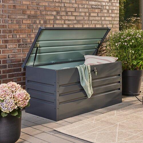 HOME DELUXE Metallaufbewahrungsbox 400 l
