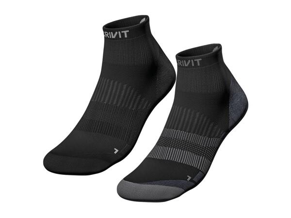 Ladies' running socks, 2 pairs