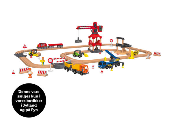PLAYTIVE(R) Jernbanesæt byggeplads
