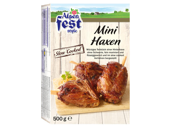 Slow Cooked Mini Haxen