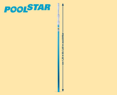 POOLSTAR Alu-Teleskopstange für Poolzubehör