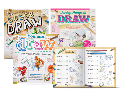 Hinkler Drawing Book Assortment