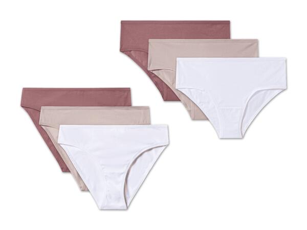 Damen Hipster/Slip, 3 Stück
