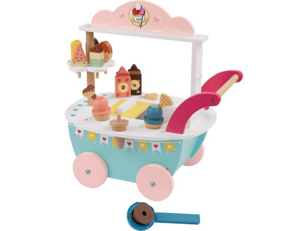 Wooden Ice Cream Cart / Pizza Oven