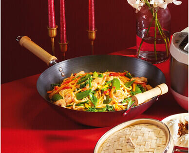 Carbon Steel Wok 35cm