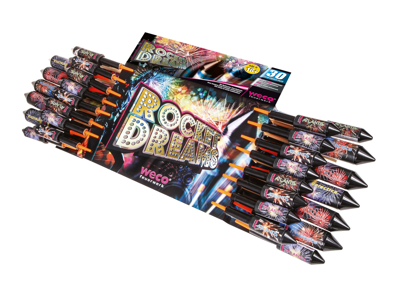 Rocket Dreams, 30 pièces