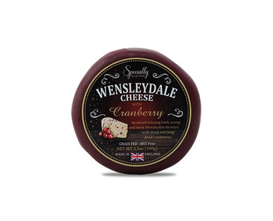 Specially Selected Holiday Waxed Cheese Truckle