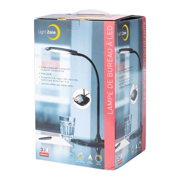 LIGHT ZONE(R) 				Lampe LED de bureau