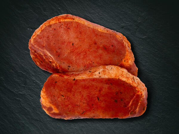 Steak de porc, épicé