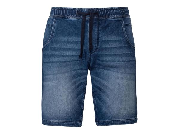 Men's Denim Jogger Shorts