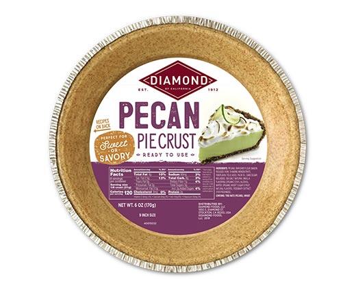 Diamond 
 Chocolate Nut or Pecan Pie Crust