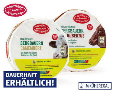 ZURÜCK ZUM URSPRUNG Österr. BIO-Bergb. Weichkäse