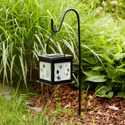 Lanterne de jardin solaire LED