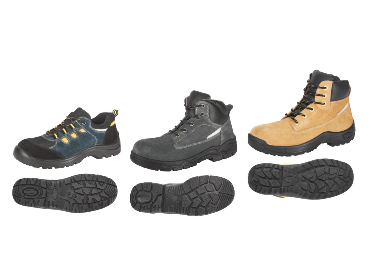 POWERFIX Men's Leather S3 Safety Boots/Shoes