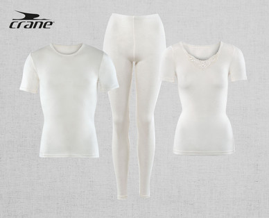CRANE Damen-/Herren-Kurzarmhemd/-Unterhose