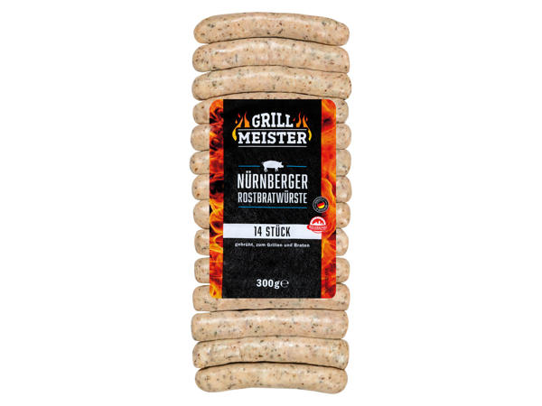GRILLMEISTER Nürnberger Rostbratwürste