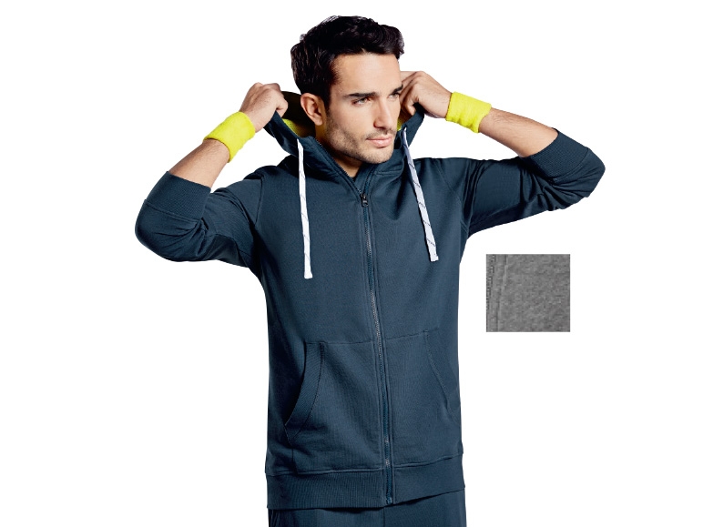 CRIVIT Men's Zip Hoodie