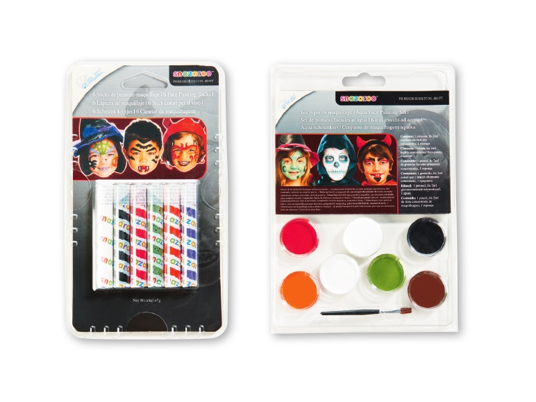 Snazaroo(R) 6 Face Painting Sticks/Aqua Face Painting Set
