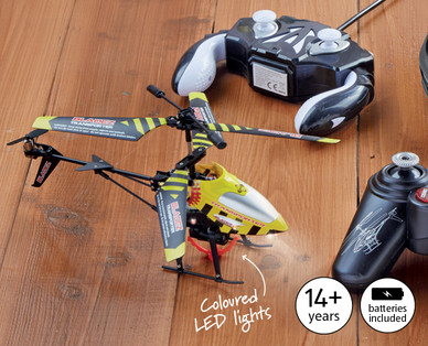 Remote Controlled Mini Helicopter with Accessories