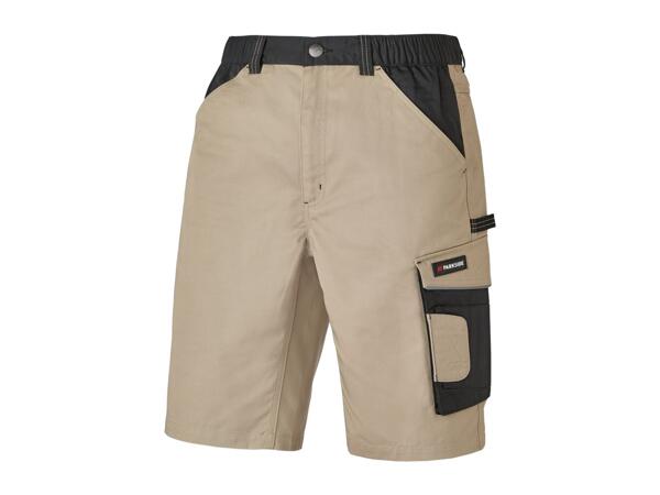Parkside Men's Beige Work Shorts