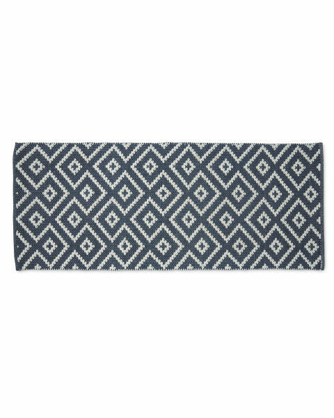 Kirkton House Blue Wool Rich Runner