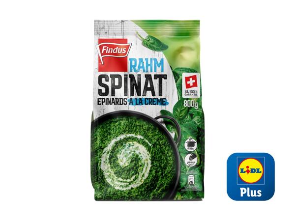 Épinards suisses à la crème Findus